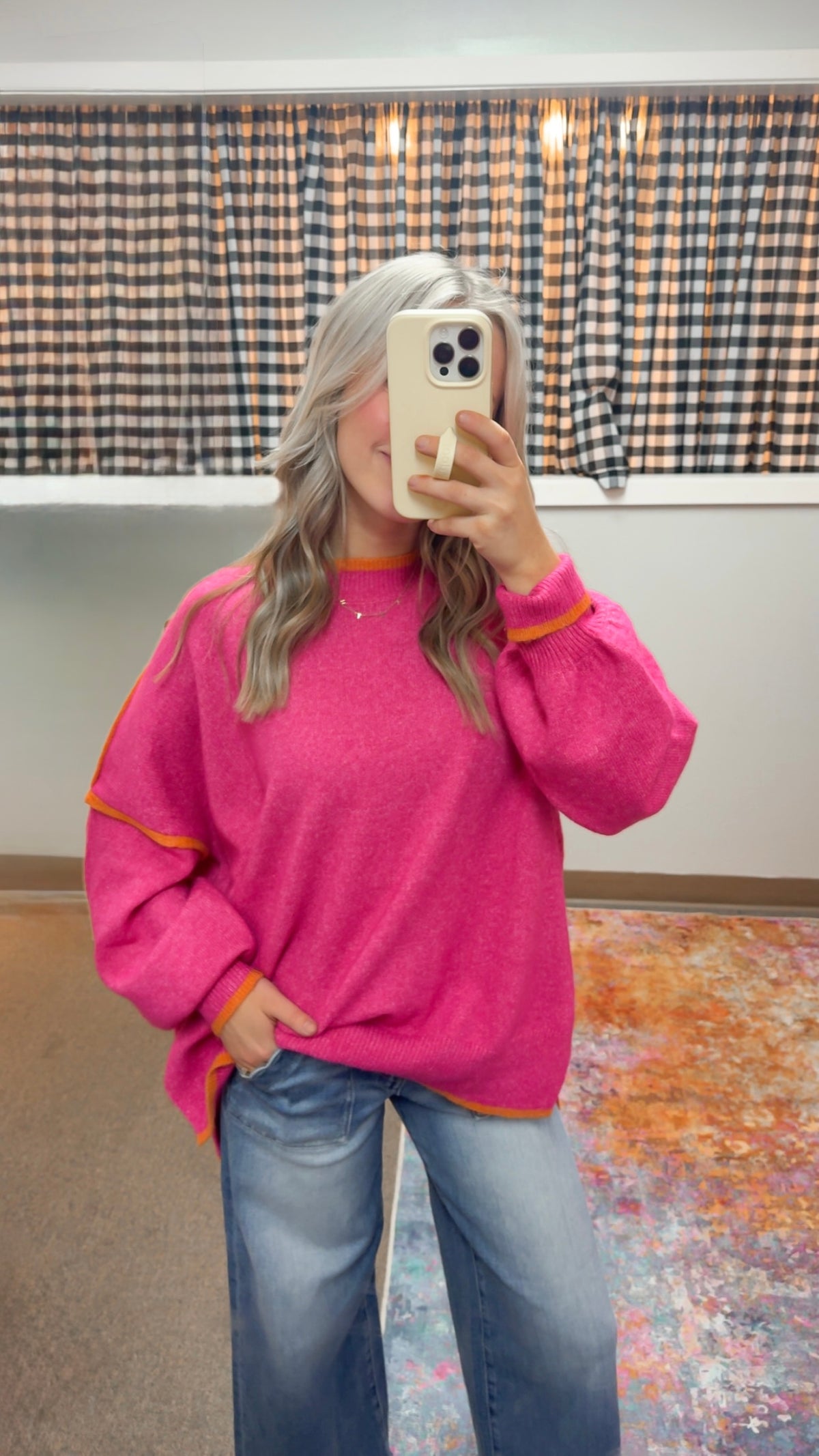 The Pink Pop Sweater