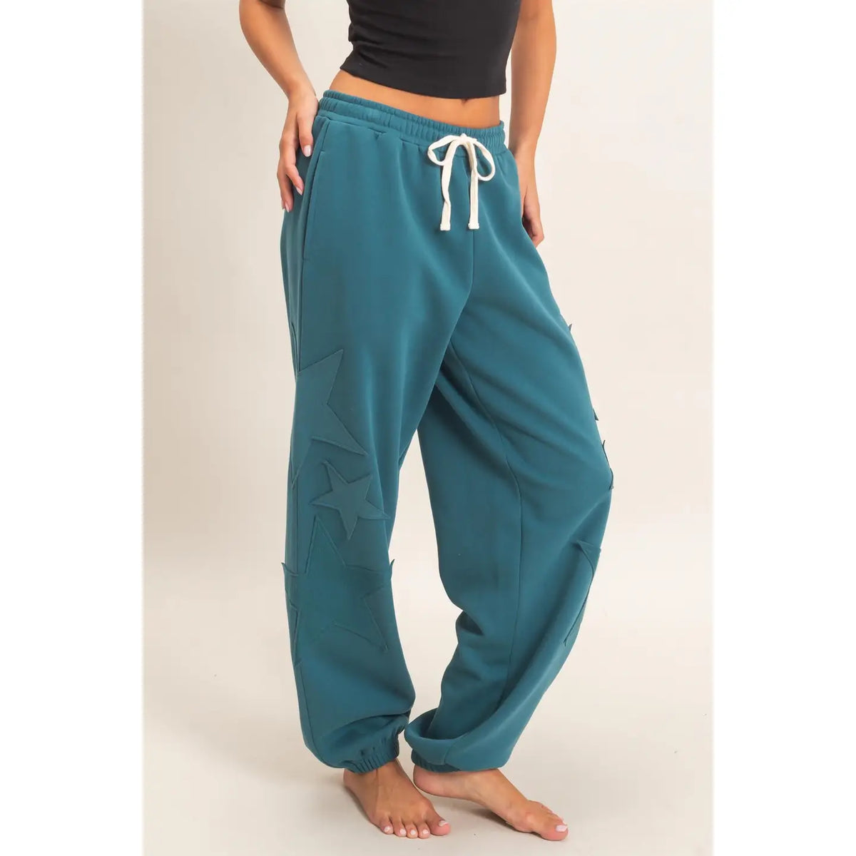 Star Patch Jogger Pants