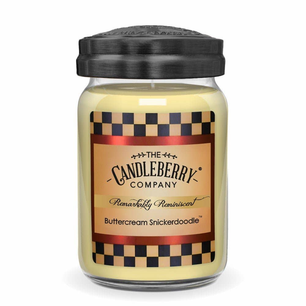 Buttercream Snickerdoodleโข, Large Jar Candle