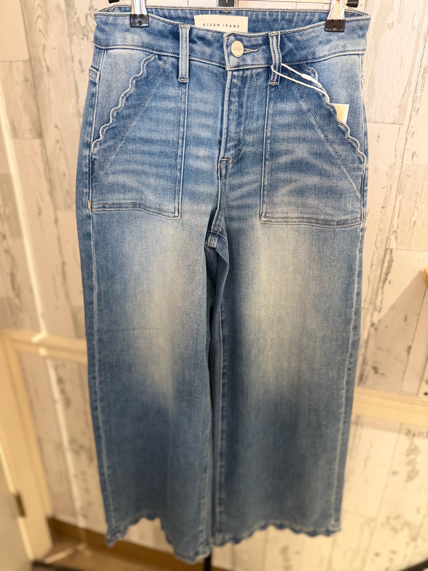 The Easy Street Wide Leg Jeans