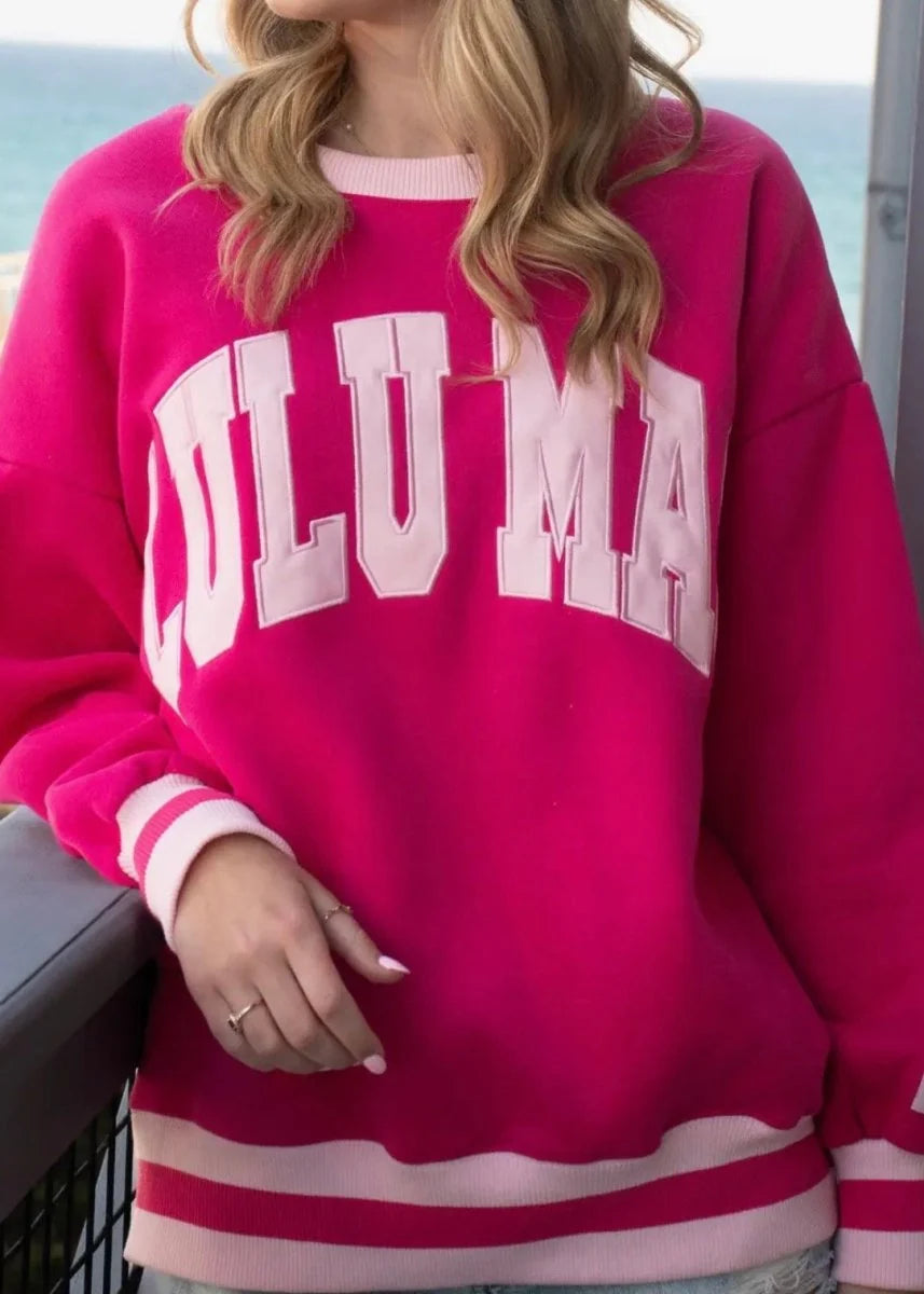 Lulu Mac Color block Pink