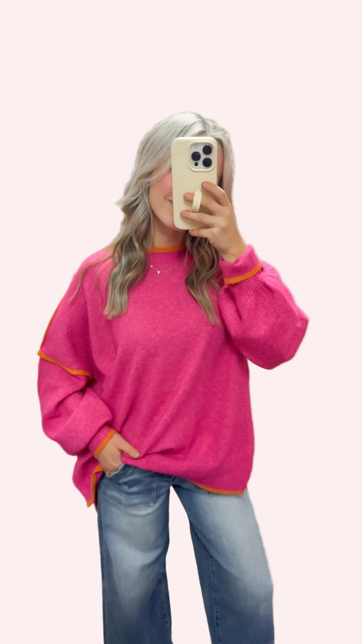 The Pink Pop Sweater