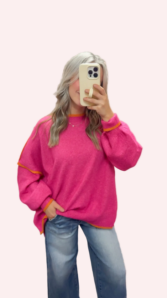 The Pink Pop Sweater