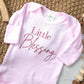 Baby Romper | Little Blessing Pink