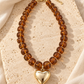 Bubble Big Heart Necklace