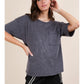 Grey Lightwash Top