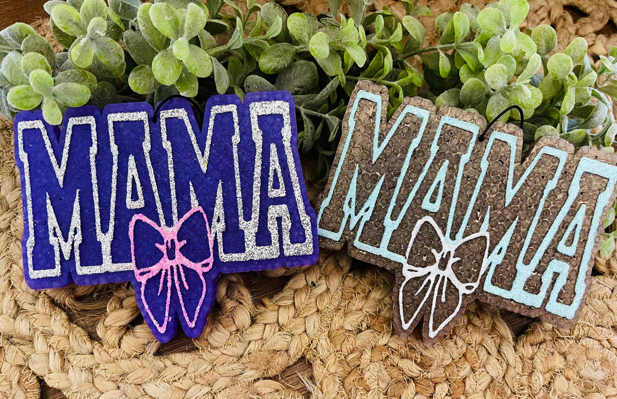 Mama with bow Car Freshie 