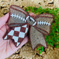 Football Bow Car Freshie 