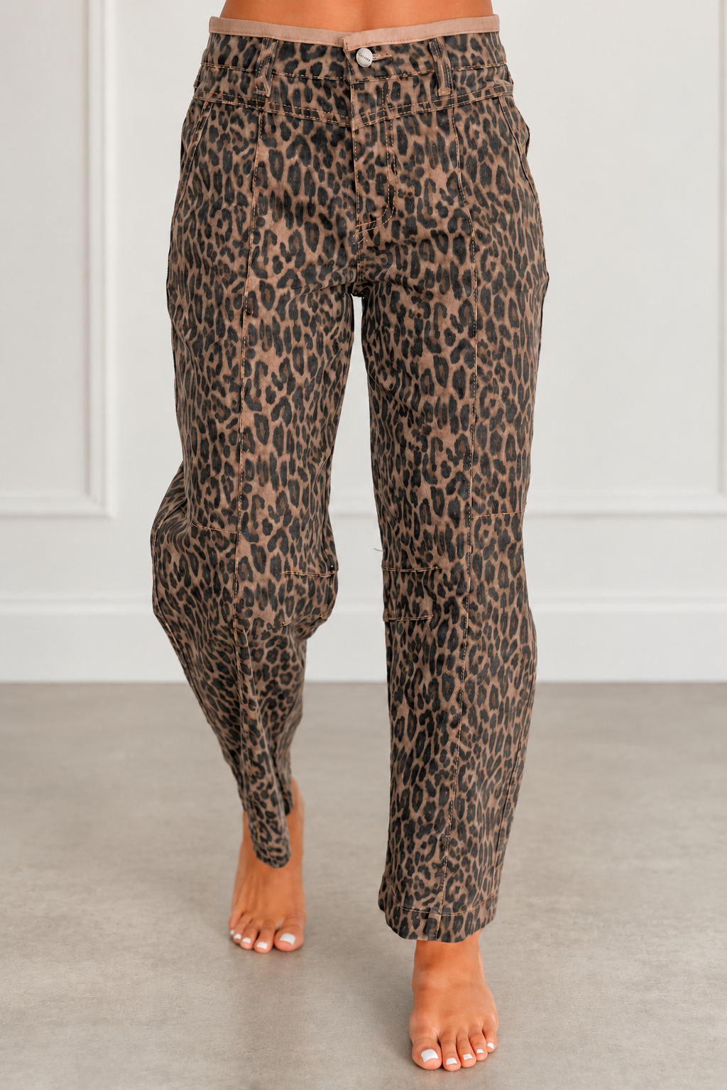 The Wild Side Leopard Print Jeans | Women’s Statement Denim