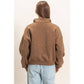 Written in the Stars Brown Quarter-Zip Pullover | Women’s Sweatshirt