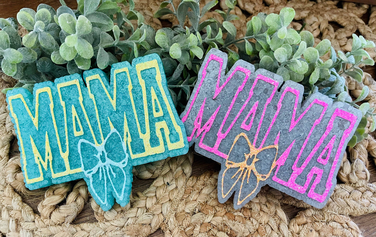 Mama with bow Car Freshie 