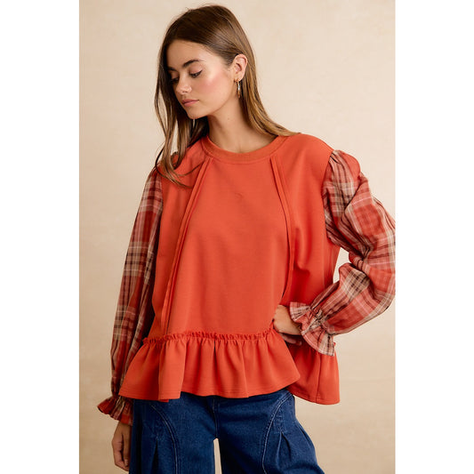 Pumpkin Spice Top