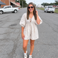 Peach Love Romper