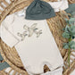 Mallard duck baby footie | Baby Boy Outfit