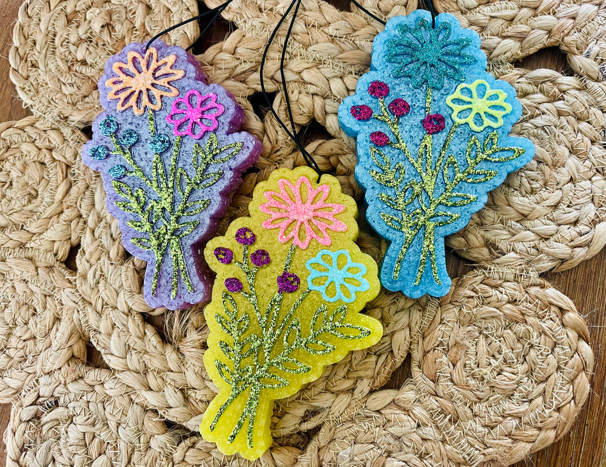 Flower Bouquet Car Freshie 