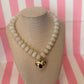 Bubble Big Heart Necklace