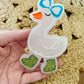 Goose with Boots Car Freshie 