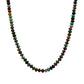 Dark Multi Mix Beaded 16"-18" Necklace