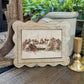 Scallop Last Supper Framed Canvas Art