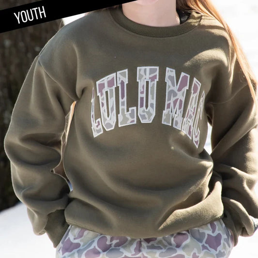 Military Green Camo Youth